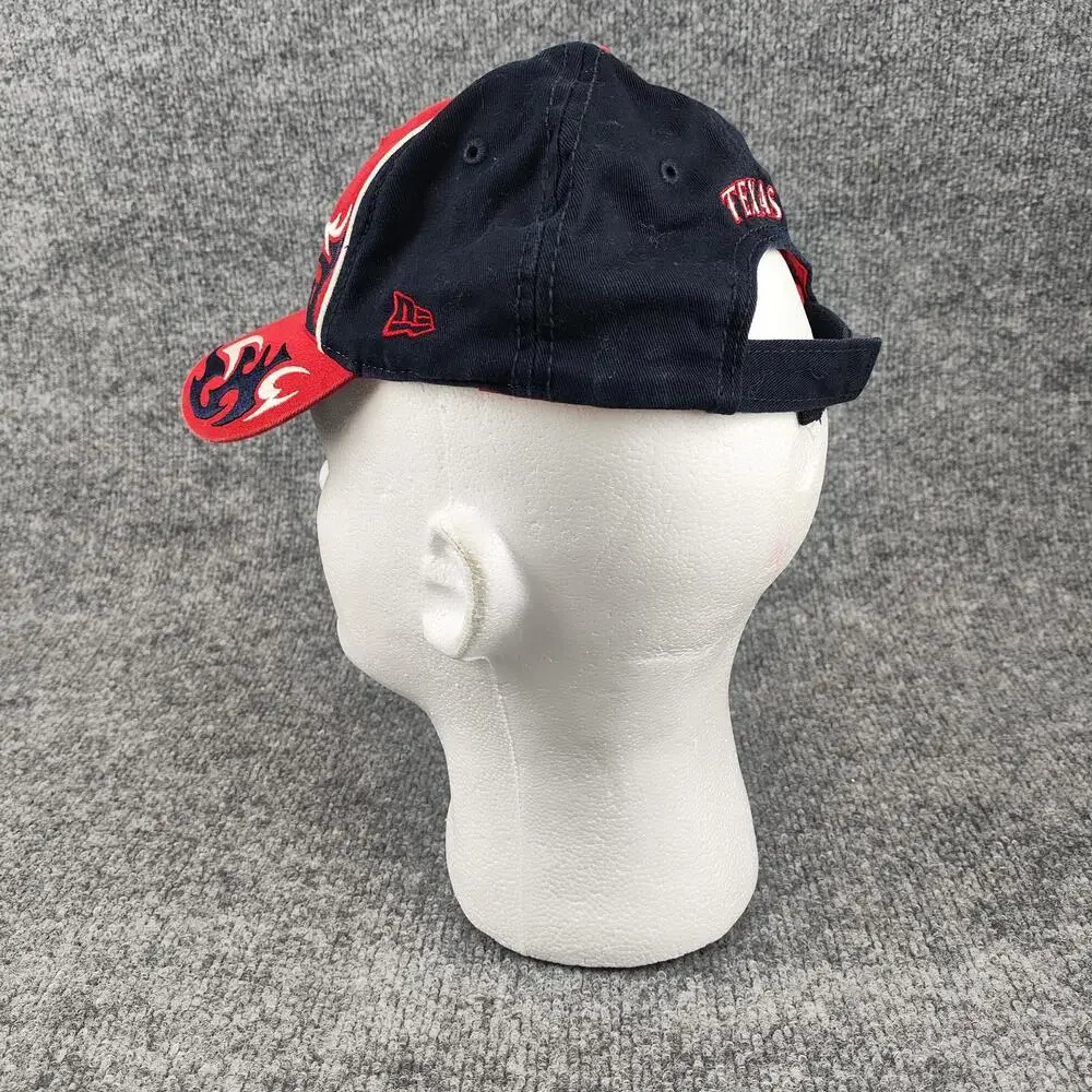 Texas Rangers Hat Cap Strap Back Youth Boys One Size Red MLB Baseball New Era